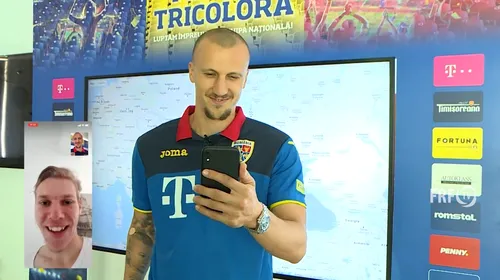 Vlad Chiricheș, surpriză pentru un suporter al echipei naționale! L-a sunat și i-a făcut un cadou. Reacția emoționantă a norocosului | VIDEO