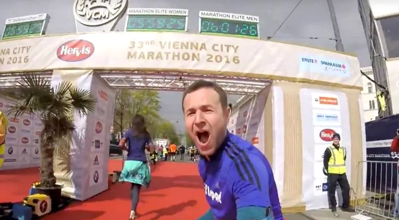 VIDEO | Maratonul de la Viena a fost cucerit de doi români
