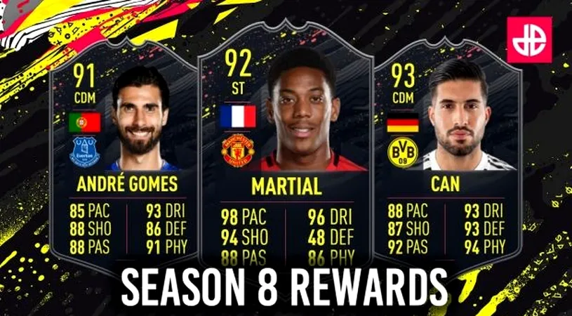 Noul sezon din FIFA 20 oferă gratuit super jucători: Anthony Martial, cardul favorit de rating 92. Recenzia completă