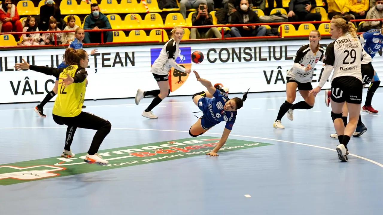 SCM Râmnicu Vâlcea a scăpat victoria printre degete cu Viborg, în grupele EHF European League