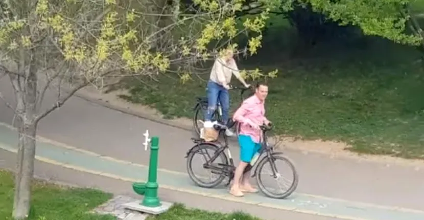 Ce amendă a primit Robert Negoiță, după ce s-a plimbat cu bicicleta în parcul IOR de Paște
