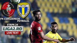 Chinuit, norocos, însă meritat! Petrolul câștigă la Miercurea Ciuc după un meci în care a fost condusă la pauză, dar a dominat autoritar tot jocul