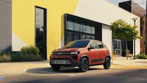 Cum arată noua Dacia Spring. Primele imagini cu mașina electrică înainte să acapereze toată Europa