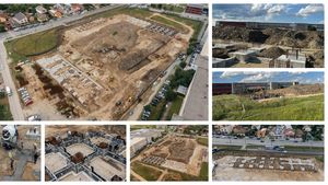 Stadionul care se ridică pe o fostă groapă de gunoi! Șantierul arenei ”Eroii Timișoarei” scoate la iveală deșeuri îngropate de acum aproape 50 de ani. Stadiul lucrărilor