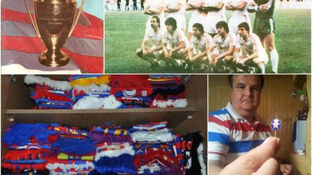 REMEMBER 7 MAI | O colecție impresionantă a unui fan stelist poate asigura "arsenalul" pentru un veritabil muzeu al Stelei. VIDEO | "Emblema cu care s-a câștigat Cupa Campionilor e de neprețuit"