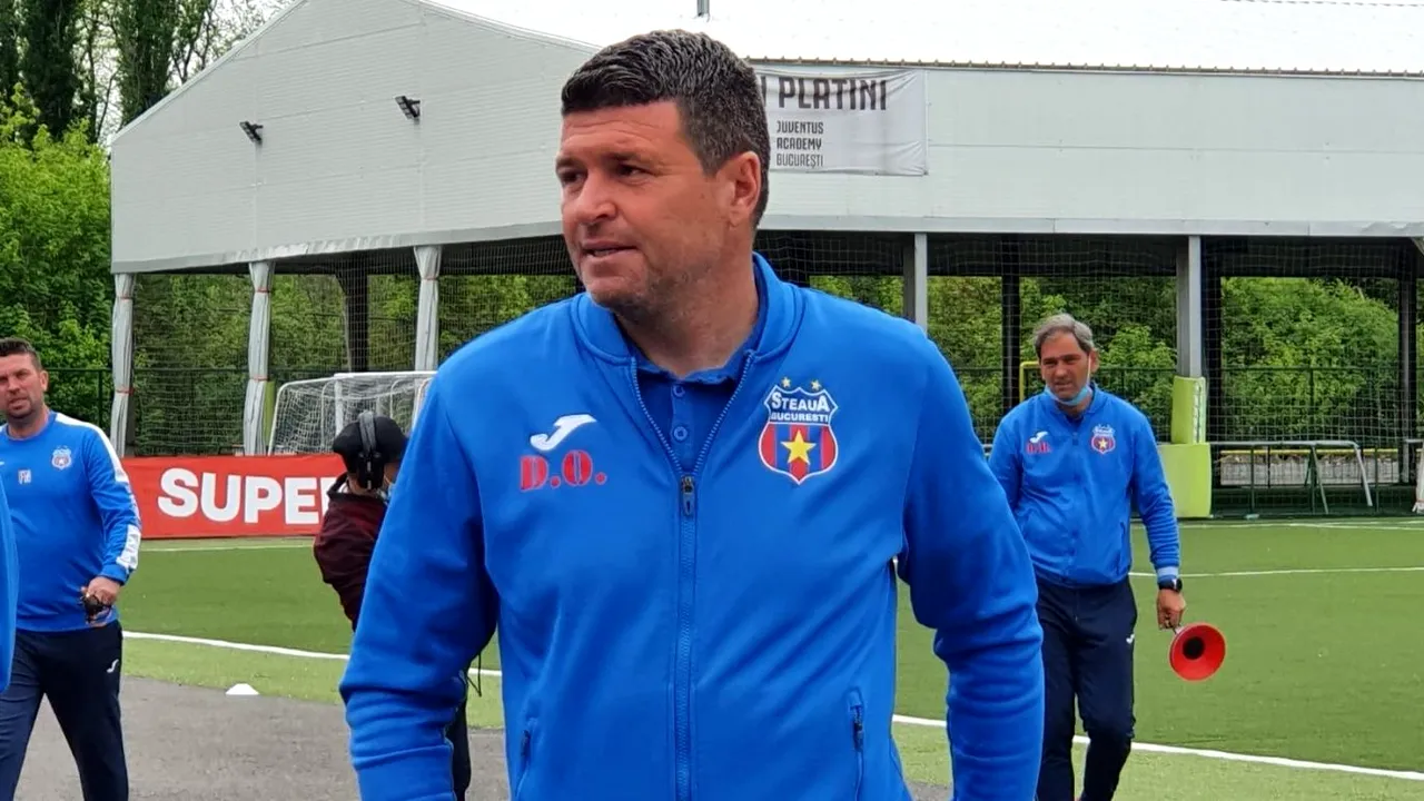 Ce condiții pune Daniel Oprița pentru a continua la Steaua: „Contractul trebuie să fie făcut profesionist!