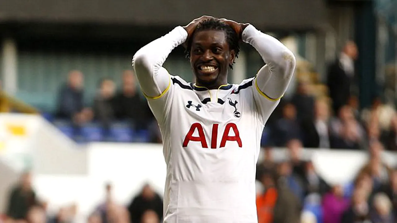 Emanuel Adebayor le-a declarat război fanilor lui Tottenham: 