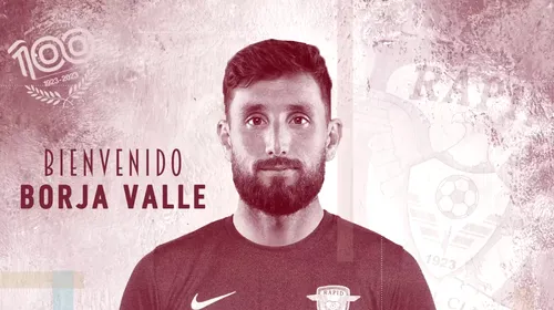 OFICIAL | Rapid a dat lovitura: a semnat Borja Valle, fotbalistul care făcea senzație la Dinamo! Primele declarații ale spaniolului