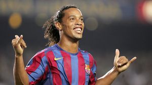 Transfer bombă: fiul legendei blaugrana Ronaldinho este la un pas să semneze cu FC Barcelona!