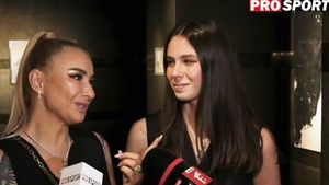 Rebecca Dumitrescu, fiica impresarei Anamaria Prodan, și-a inaugurat prima expoziție de artă: „Picturile sunt exact ce simt eu”. EXCLUSIV