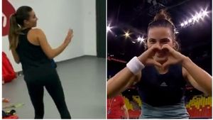 Gabriela Ruse a făcut show după ce a eliminat-o pe Camila Giorgi la Monterrey! Reacția româncei când a auzit melodia Shakirei despre Pique | VIDEO