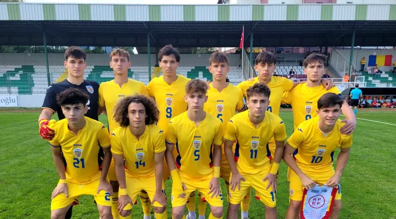 România U18 a început în forță preliminariile EURO. A marcat 14 goluri în două meciuri