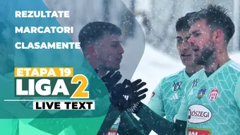 Etapa 19 din Liga 2 | Nu mai puțin de opt meciuri se dispută începând cu ora 11:00. Sepsi OSK și FC Voluntari își pot asigura calificarea în play-off