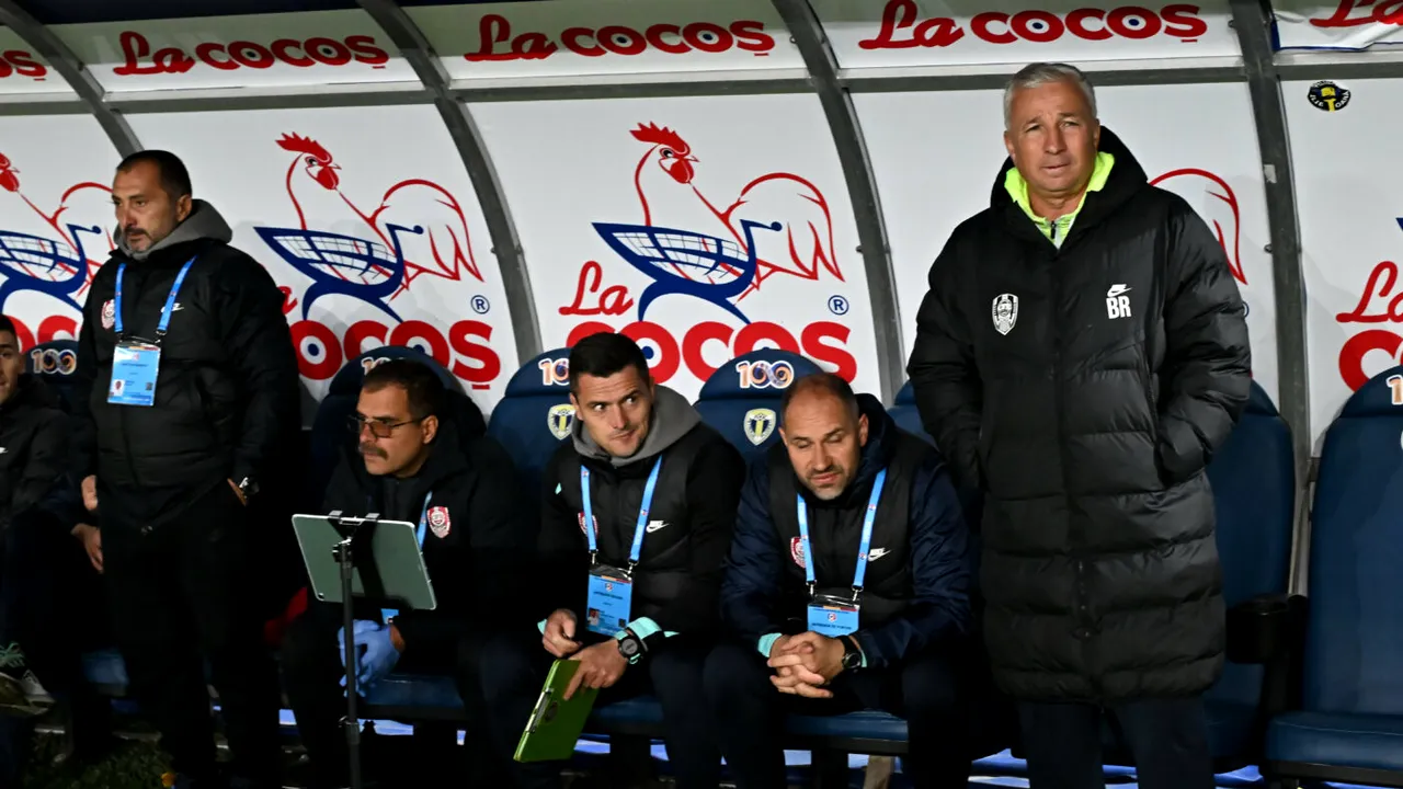 Dan Petrescu a venit la flash interviu şi i-a transmis un mesaj clar lui Louis Munteanu, după ce atacantul l-a sfidat cu un gest urât în Petrolul Ploieşti - CFR Cluj 0-0