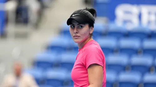 Bianca Andreescu, operată de urgență