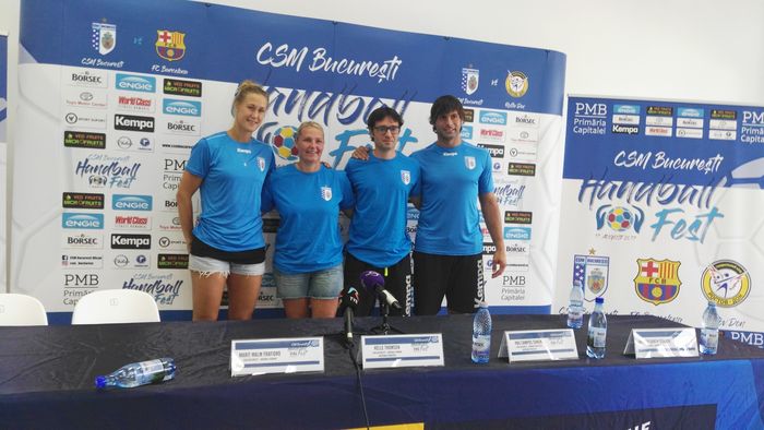 "Handball Fest" cu antrenori de top, echipe tari și sportivi faimoși! Helle Thomsen: "Este bine că putem înfrunta acum o echipă redutabilă precum Rostov". FC Barcelona, adversarul de debut pentru noul proiect al băieților