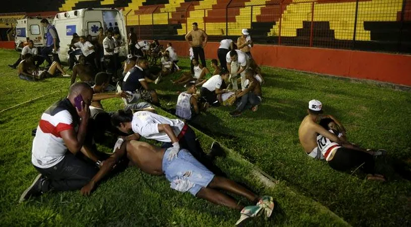 VIDEO | 30 de suporteri răniți la un derby în Brazilia! Forțele de ordine au făcut prăpăd