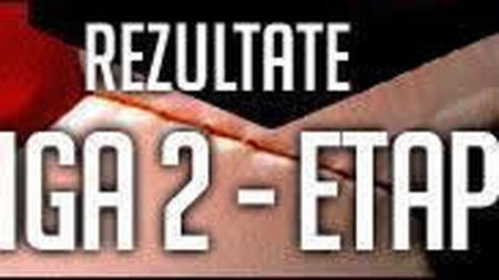 Liga 2, REZULTATE FINALE , ETAPA 6