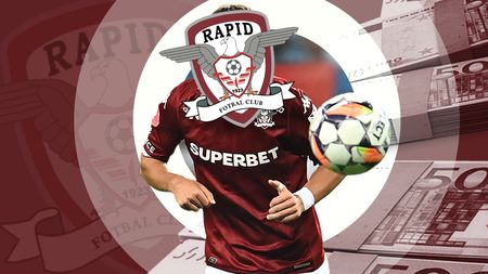 Mutare bombă! U Cluj, pe cale să semneze cu jucătorul abia plecat de la Rapid București: „Suntem în discuții cu el”. EXCLUSIV