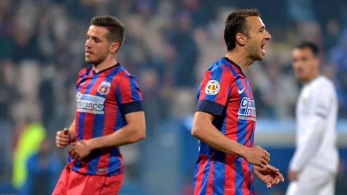 Chiajna - Steaua. Probleme pentru Reghecampf. Chipciu, Stanciu, Sânmărtean și Szukala, în pericol de suspendare pentru partida cu Dinamo