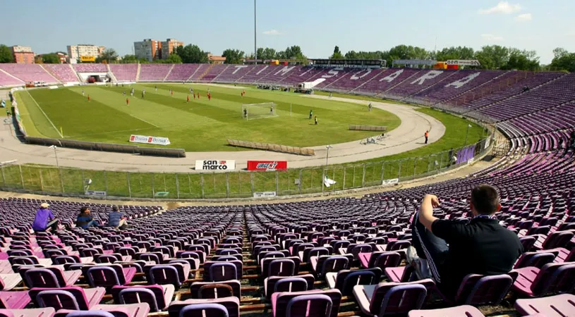 Veste foarte proastă pentru fotbalul timișorean! Președintele de Consiliu Județean spune că viitorul stadion construit în locul actualului ”Dan Păltinișanu” va avea pistă de atletism: ”Mi-am asumat să fac demeresurile necesare”