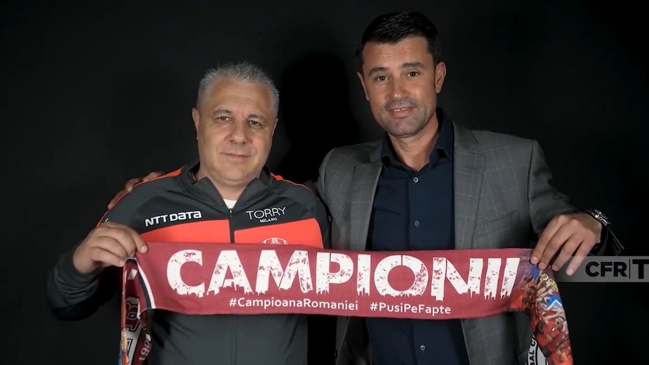 Marius Șumudică, interviu spectaculos: „Merg până în pânzele albe pentru CFR Cluj!” Mesaj clar pentru jucători: „Pentru mine ăsta a targetul” VIDEO