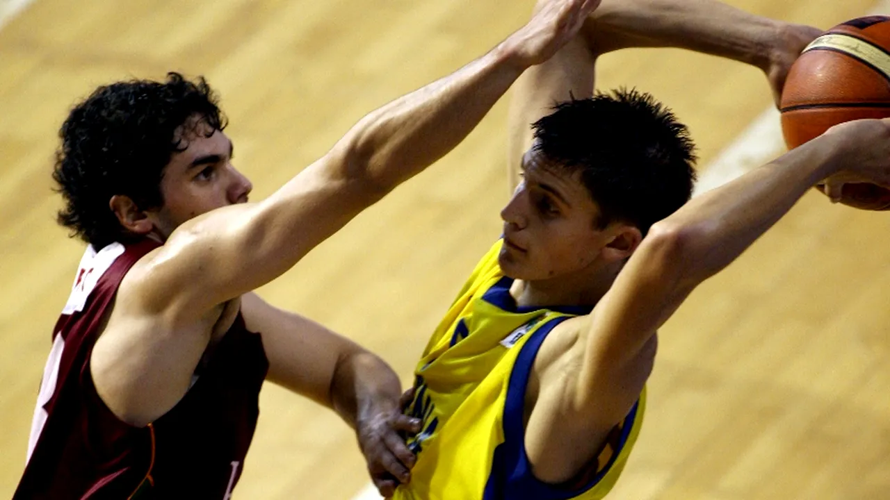 România-Cipru, scor 45-61, în ultimul meci din grupa A la CE de baschet masculin tineret
