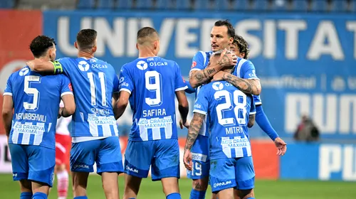 Universitatea Craiova a refuzat să achite cea mai mare sumă de transfer din istoria clubului pentru a-l păstra pe atacantul care a marcat un singur gol