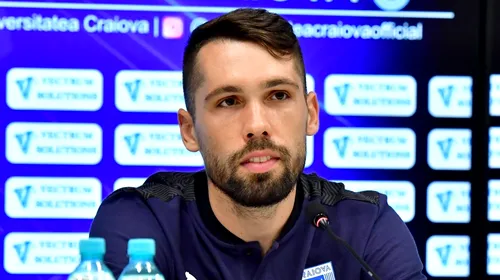 Valerică Găman îşi mobilizează colegii de la Universitatea Craiova: „Nu stăm să plângem, prestigiul clubului ne obligă să câştigăm”