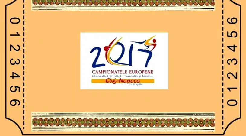 S-au pus în vânzare abonamentele și biletele pentru Campionatul European de Gimnastică de la Cluj 