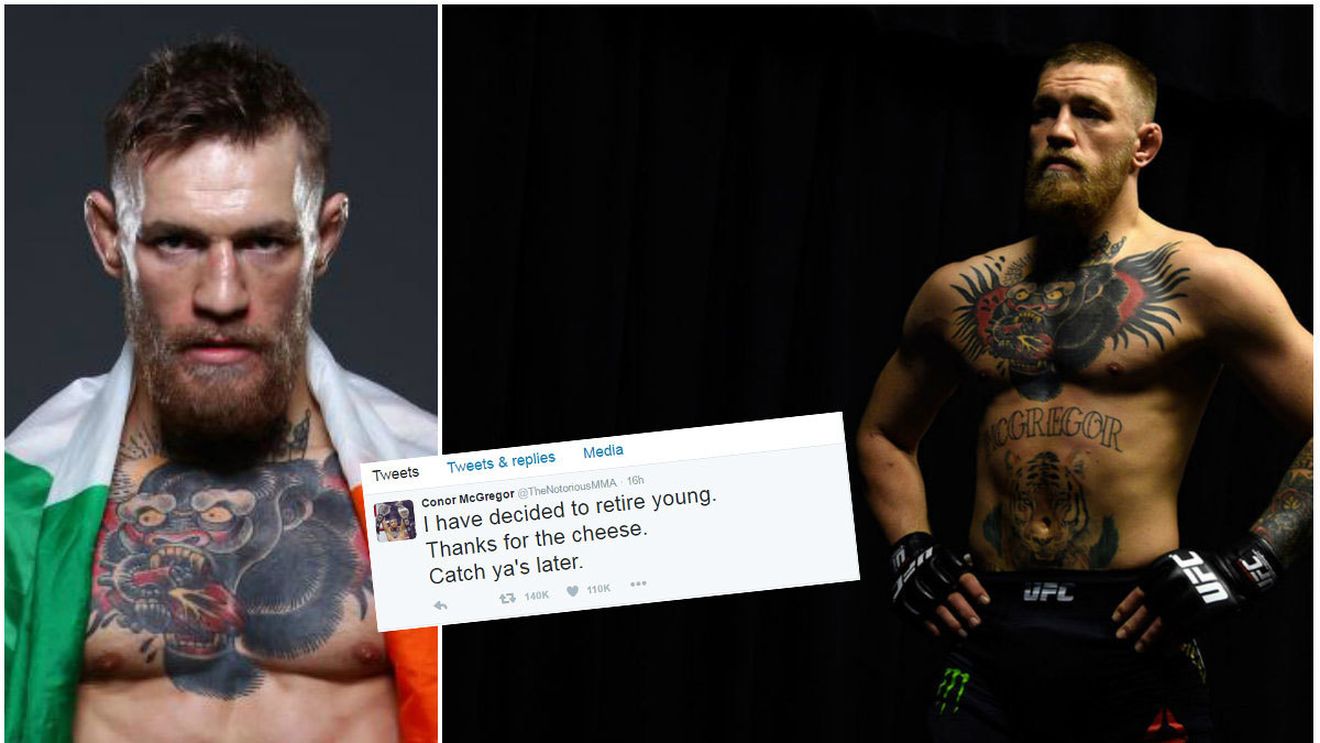 "Am decis să mă retrag tânăr!" Anunțul făcut de Conor McGregor, cel mai în vogă luptător al momentului