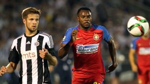 Probleme pentru Steaua! Alcenat a depus plângere la UEFA. Fundașul cere despăgubiri uriașe