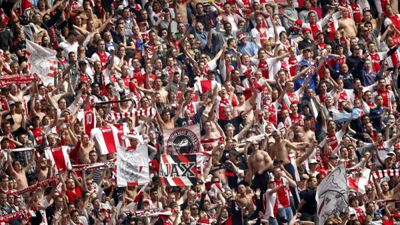Peste 80 de persoane au fost reținute în Olanda, cu ocazia meciului Ajax - PSG