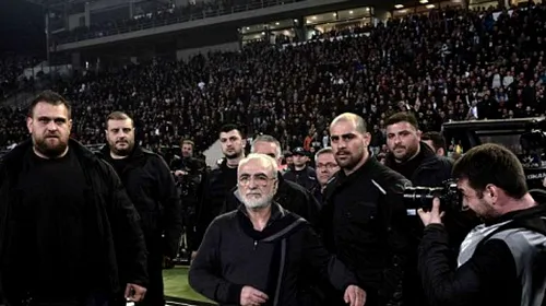 „L-am anunțat pe ministrul de la externe”. Patronul lui PAOK, reacție foarte dură la finalul meciului care l-a adus aproape de grupele Ligii. FOTO | Fundașul Khacheridi a mers și mai departe
