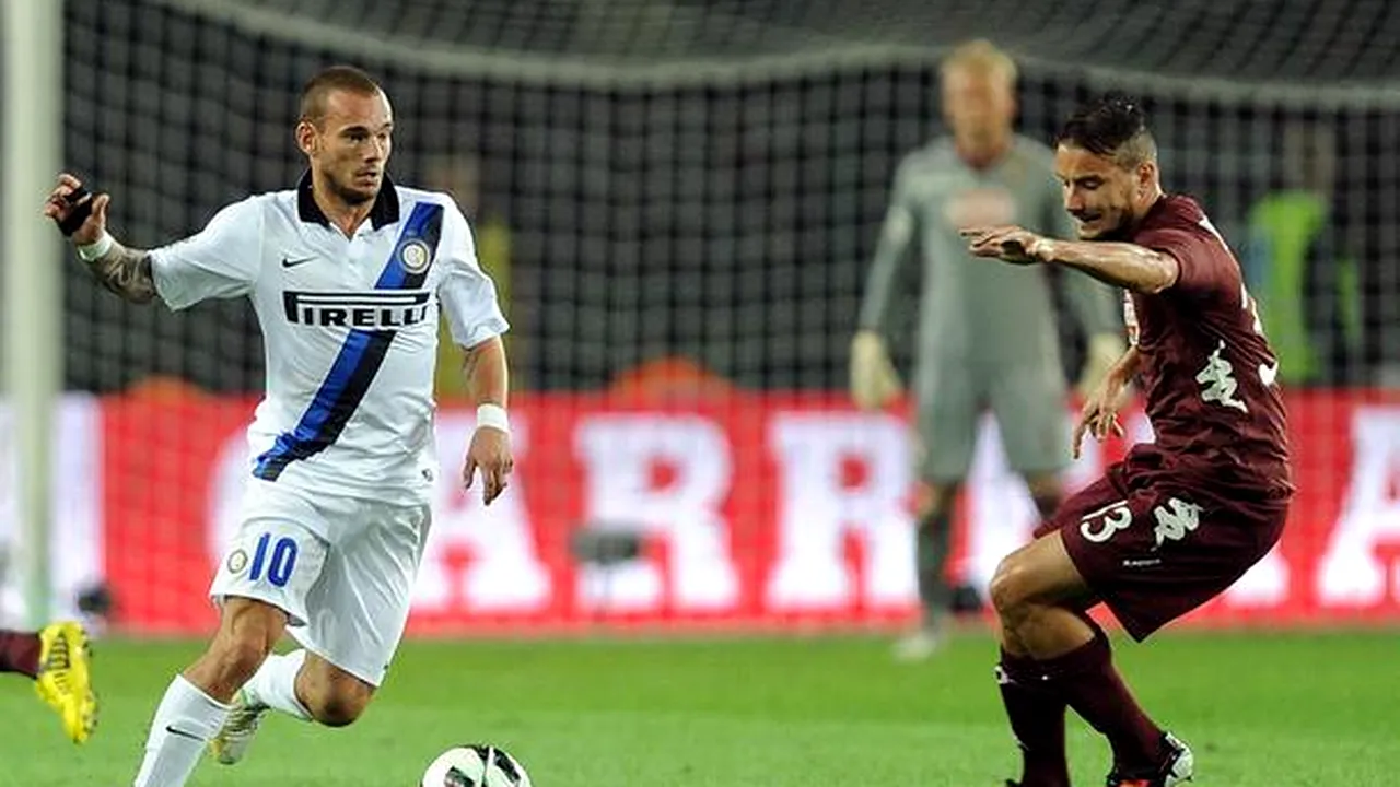 Inter vrea să dea lovitura în acest început de an!** I-au găsit înlocuitor lui Sneijder! Cine ar putea juca alături de Chivu