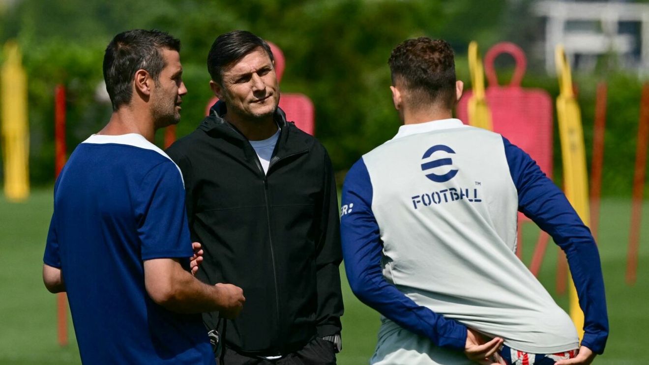 Javier Zanetti a postat o imagine alături de Cristi Chivu. Ce cuvinte a scris legenda Interului pentru român