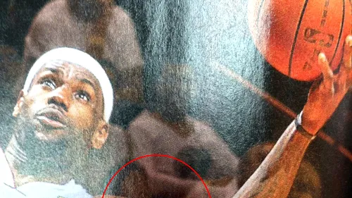 Gafe în Photoshop. LeBron James, ultima 