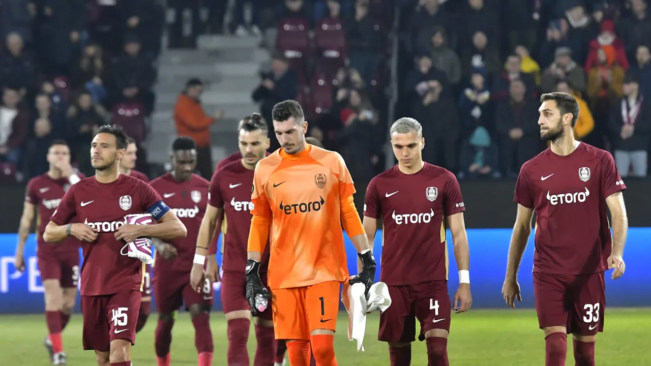 CFR Cluj a reacționat după eliminarea din Conference League. „Un sezon excelent! Suntem mândri că ne-am reprezentat țara în Europa!”