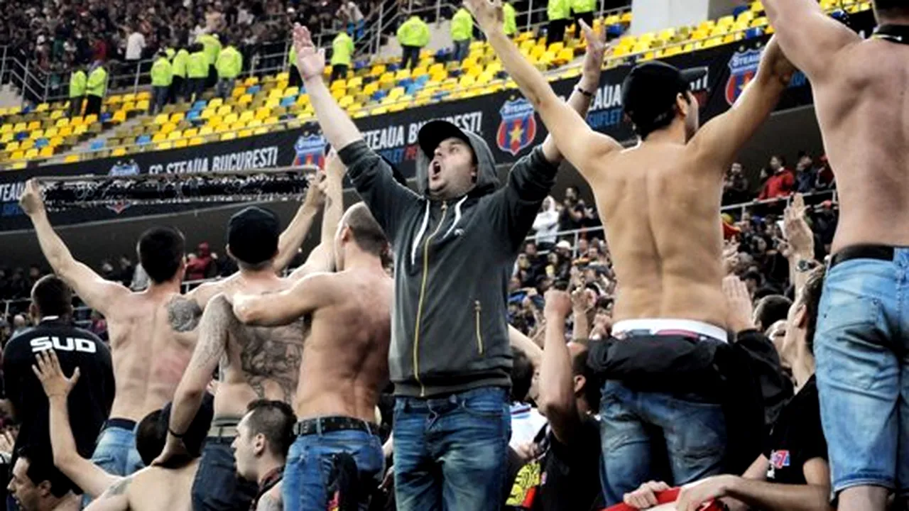 Steaua și Dinamo, sancționate cu 5.000 de lei de Comisia de Disciplină!** Suporterii au provocat amenzile