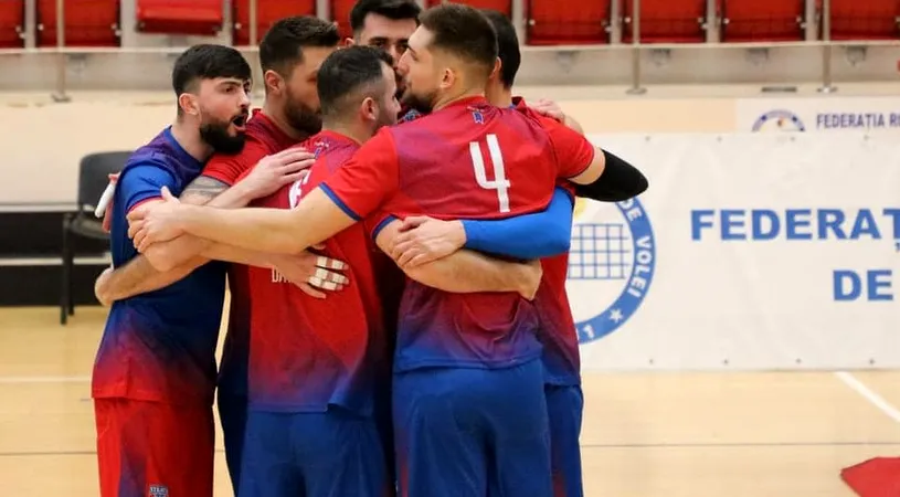 Volei masculin: Arcada Galați, lider! Steaua revine pe podium după turneul 9 din A1 desfășurat în weekend