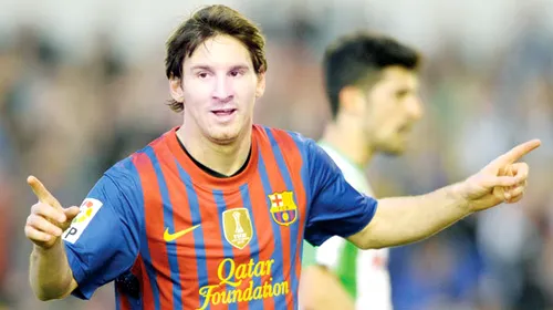Lionel Messi, mașina de dat goluri:** 15 reușite în 5 meciuri! Santanter – Barcelona 0-2! VIDEO