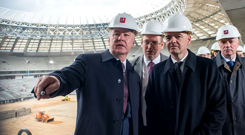 Gianni Infantino, în inspecție în Rusia: 