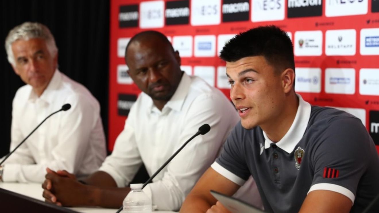 Patrick Viera, laude pentru fotbalistul de origine română prezentat la Nice. „Este foarte calm cu mingea la picior”
