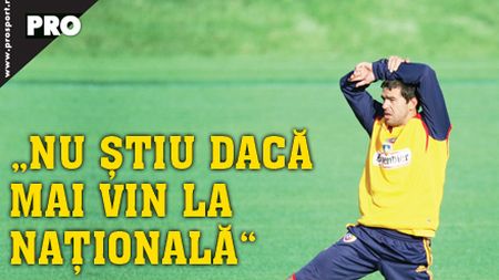 "Guriță" se teme că nu mai face parte din planurile lui Pițurcă