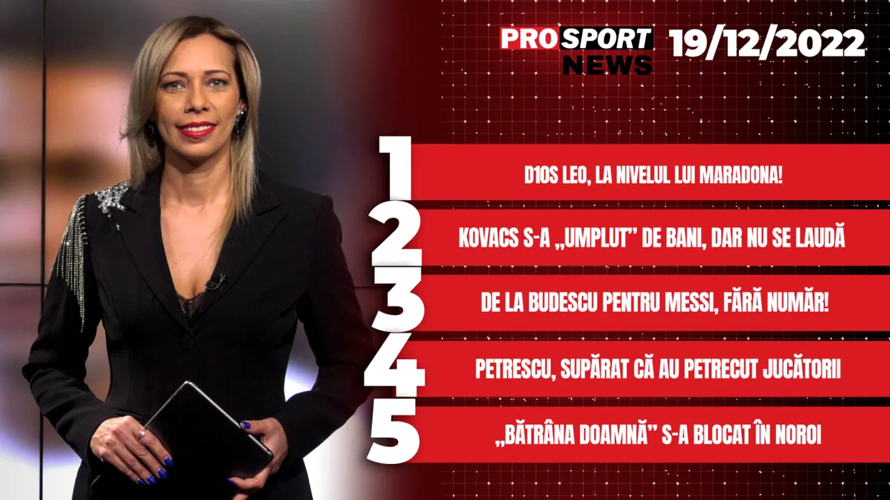 ProSport NEWS | Dan Petrescu face scandal după petrecerea lui Nelu Varga: „Nu suntem în vacanță”. Cele mai importante știri ale zilei | VIDEO