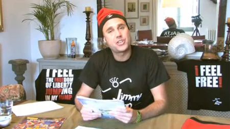 Jimmy Jump i-a pus gând rău lui Mourinho! VIDEO** Vezi ce vrea să-i facă portughezului! :)