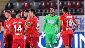 Presa din Cehia îi ridică statuie lui Cătălin Straton, după FCSB - Slovan Liberec: „Cel mai bun om al meciului!”