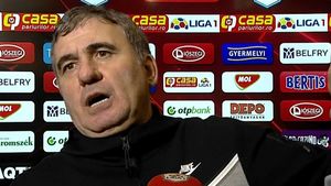 Momentul când Gică Hagi nu a mai suportat şi a început să țipe la conferința de presă: „Blasfemie! Asta e blasfemie!"