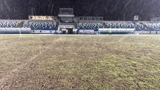 Se joacă pe noroi în Copou! Poli Iași a încercat, fără succes, mutarea meciului cu CSM Olimpia pe un alt stadion, după ce naționala de rugby a României i-a făcut praf gazonul