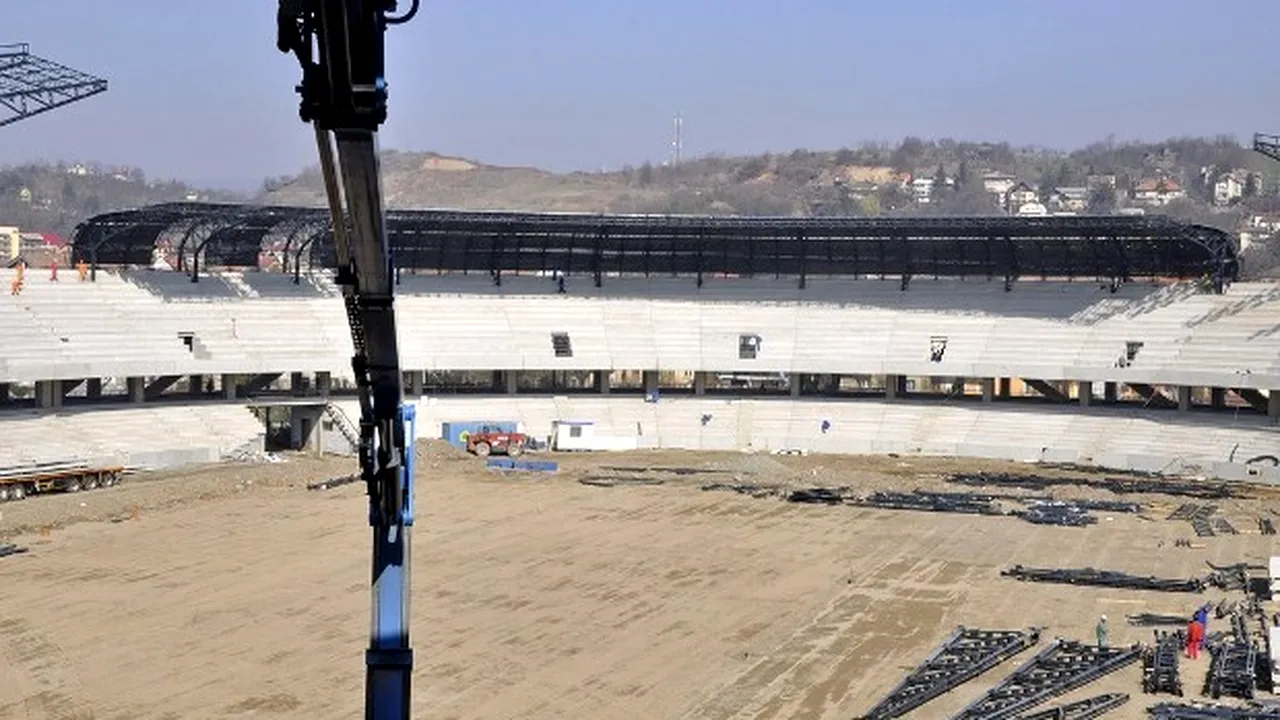 Cluj Arena, inspectată de UEFA: 
